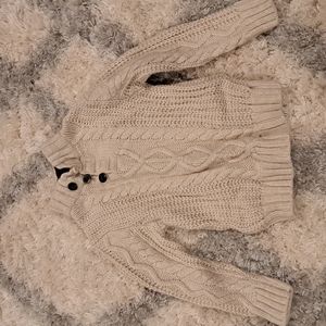 The Gap Knit Sweater with Buttons